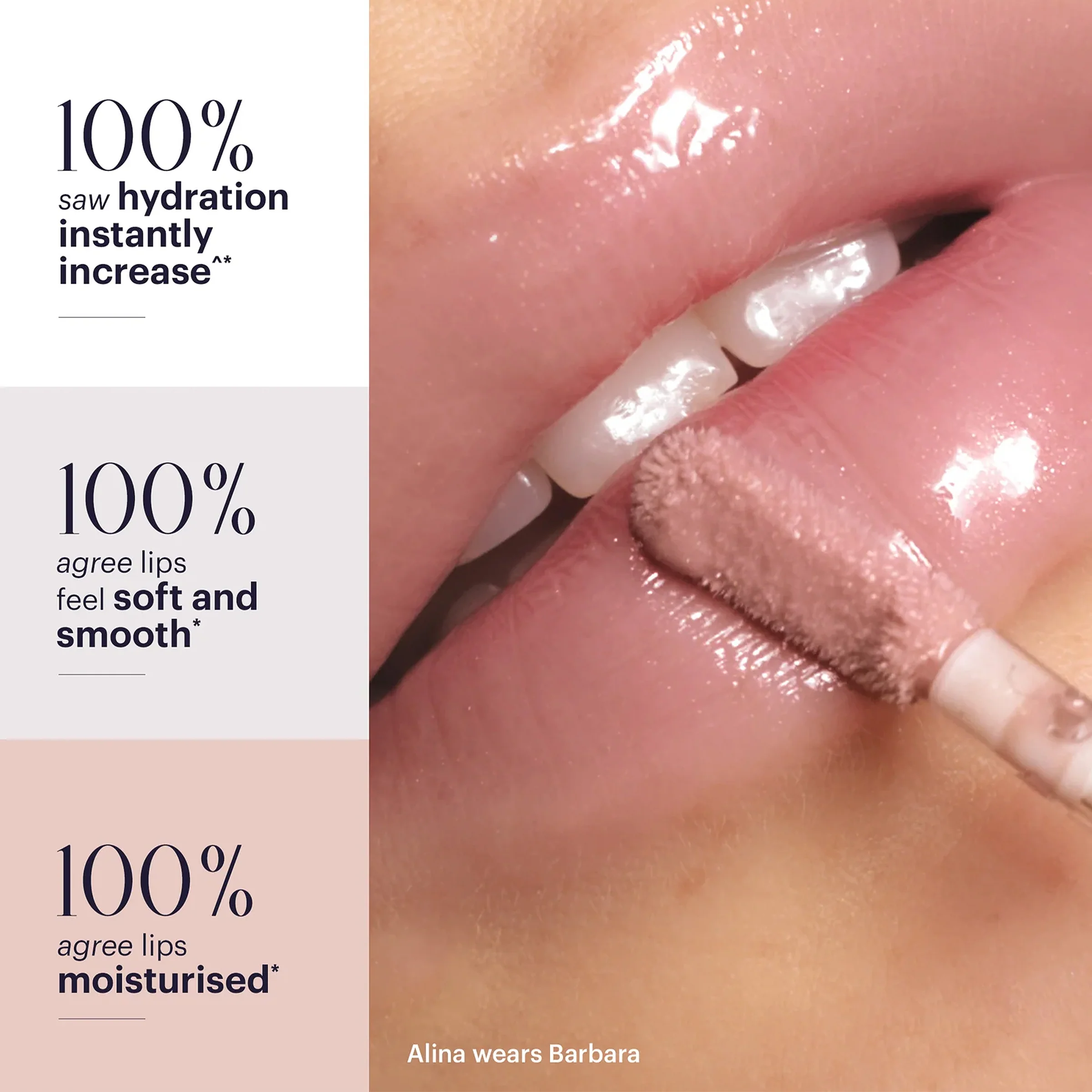 Pout Glaze High-Shine-Hyaluronic Lip Gloss (Ana Sofia) - Image 4